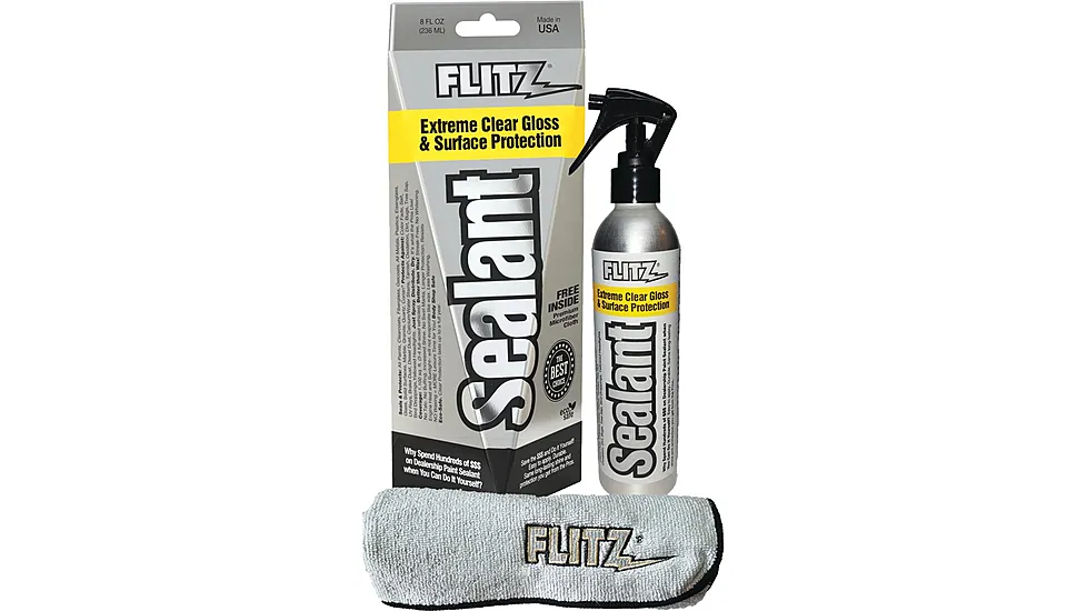 Flitz SEALANT SPRAY BOTTLE W/ FREE MICROFIBER