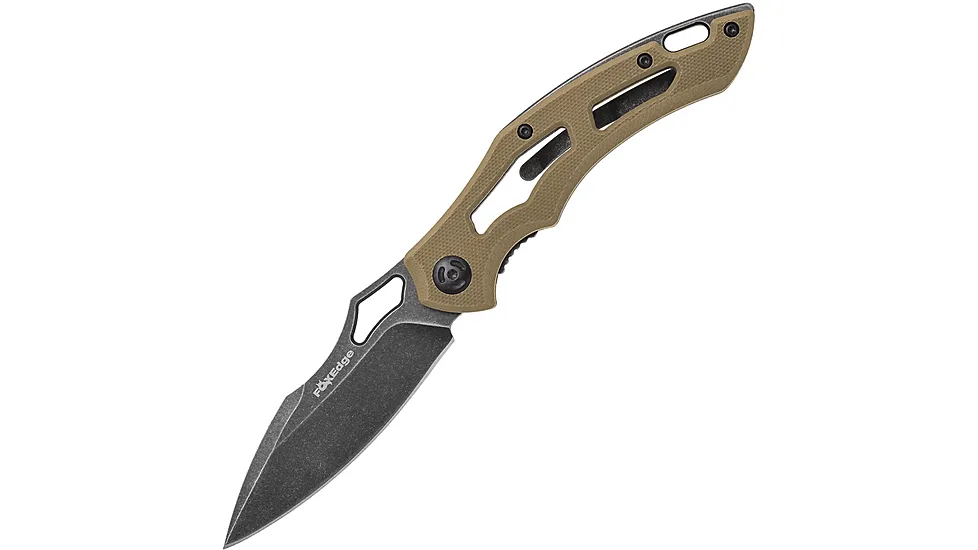 Fox Edge Sparrow Linerlock Tan