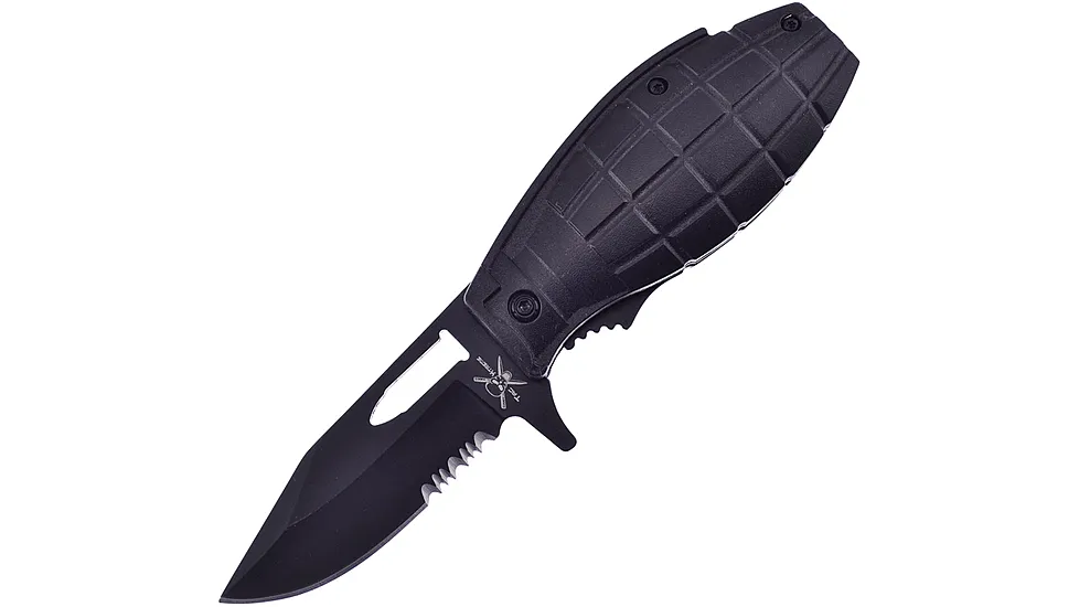 Frost Grenade A/O Black Folding Knife