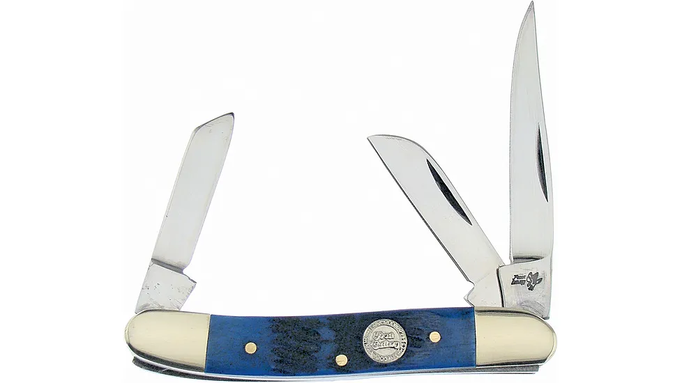 Frost Range Rider Blue Bone Folding Knife