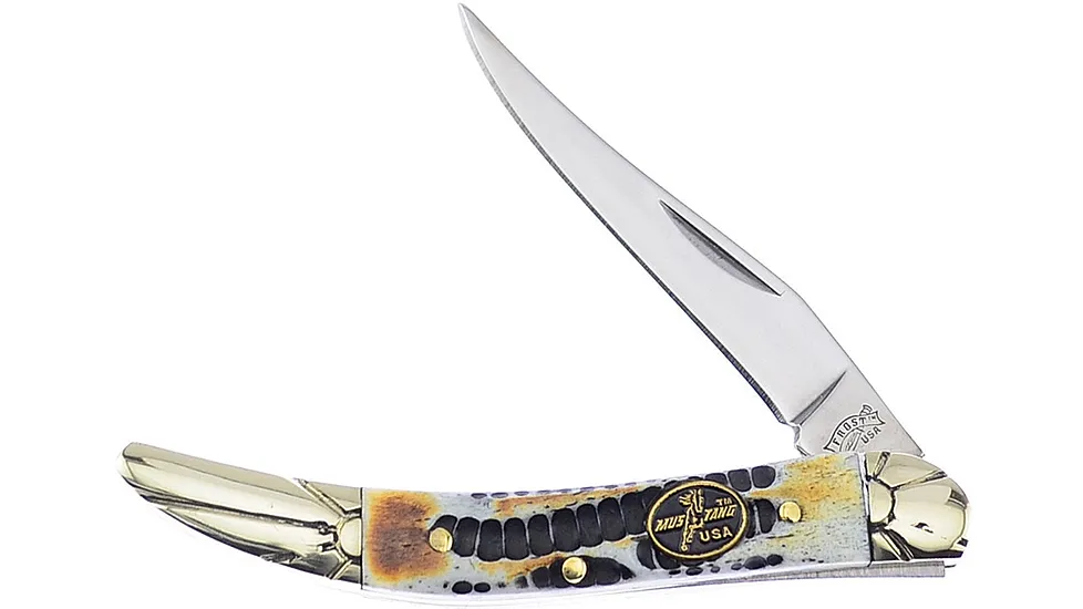 Frost Toothpick Mojave Bone Folding Knife