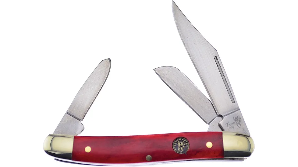 Frost Wrangler Bone Folding Knife