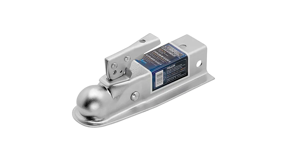 Fulton Fas Lok Straight Class II Trailer Coupler 2" Ball 2" Channel 3500 Lbs.