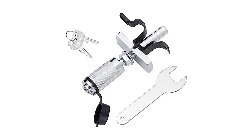 Fulton 63100 Lock Tite Anti Rattle Pin With Lock And Wrench 5/8" For 2" Receivers