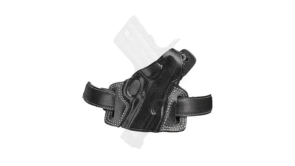 Galco Silhouette High Ride OWB Belt Holster, Leather