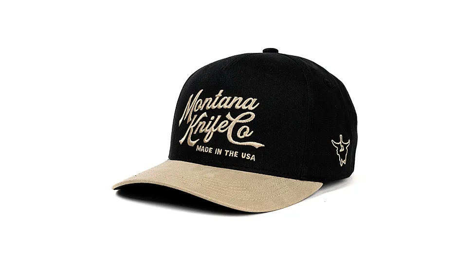 Montana Knife Company MKC HERITAGE HAT - BLACK/TAN 69050C19