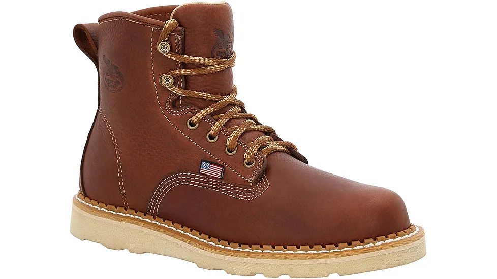 Georgia Boot Wedge 6in Work Boots - Men's