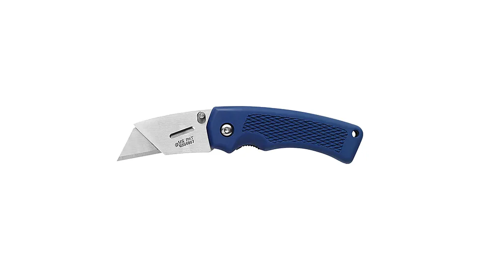 Gerber Gear Edge - Blue Rubber Handle Folding Knives in Aluminum 79751980