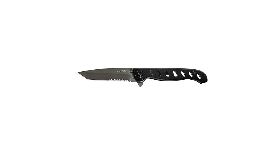Gerber Gear EVO Mid - Tanto, Serrated Folding Knives in Aluminum 3E6D79D4