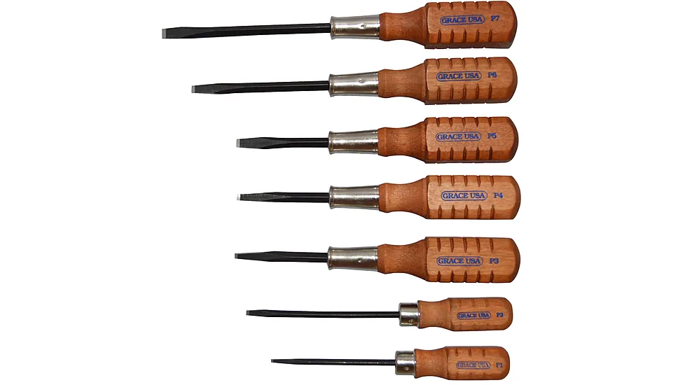 Grace USA 7 Piece Pistolsmith Screwdriver Set