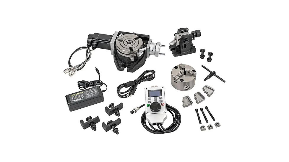 Grizzly Industrial Power DRO Rotary Table Set