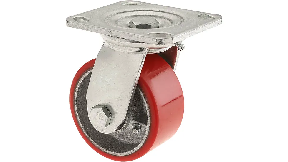 Grizzly Industrial Heavy-Duty Swivel Caster