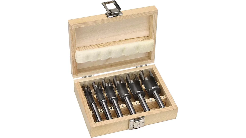 Grizzly Industrial Deep Plug Cutter Set