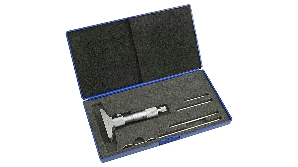 Grizzly Industrial Depth Micrometer