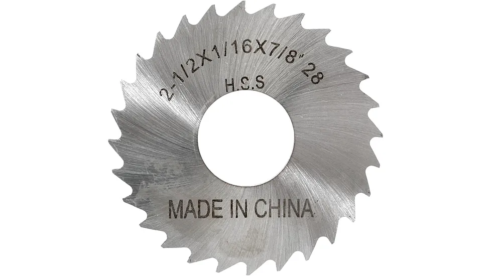 Grizzly Industrial HSS Slitting Saws