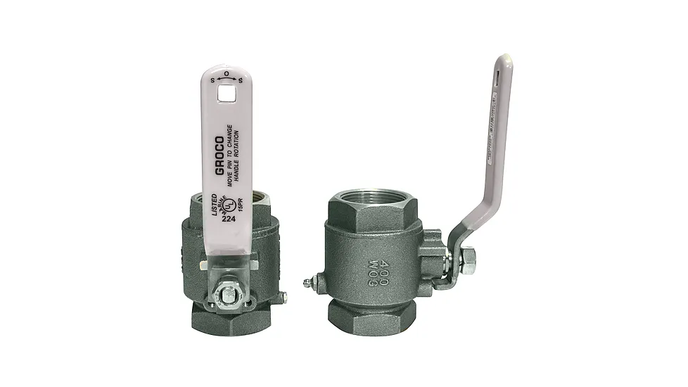 GROCO 1/4" NPT 316 Stainless Steel In-Line Ball Valve