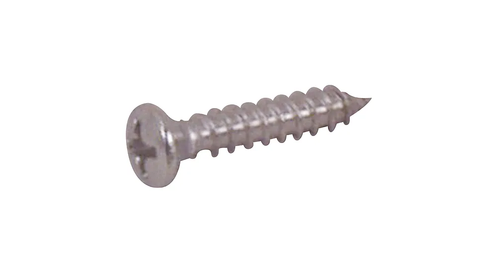 Handi-Man Marine B-643 Handi Man Marine Box Of 100 Philips Oval Head Self Tapping Screws #12 x 1 1/2"