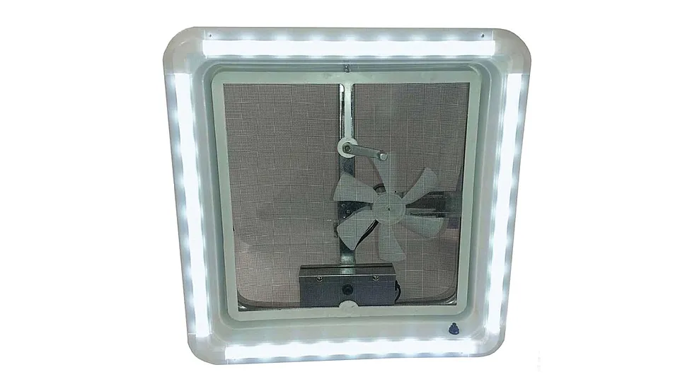 Heng's HG-LR-C-CW-AFT RV Chandelier LED Vent Trim Ring
