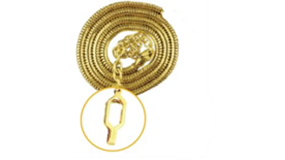 HERO'S PRIDE Whistle Chain