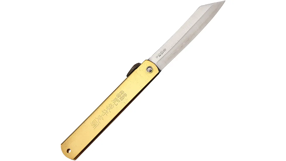 Higonokami Folder Brass Folding Knife