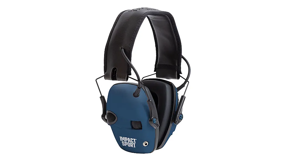 Howard Leight Impact Sport True Blue Electronic Muff Nr22