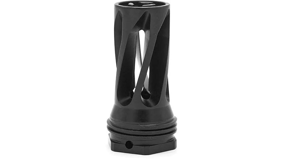 Huxwrx 3098 Flash Hider-QD 6mm Fits 5/8"x24 Black