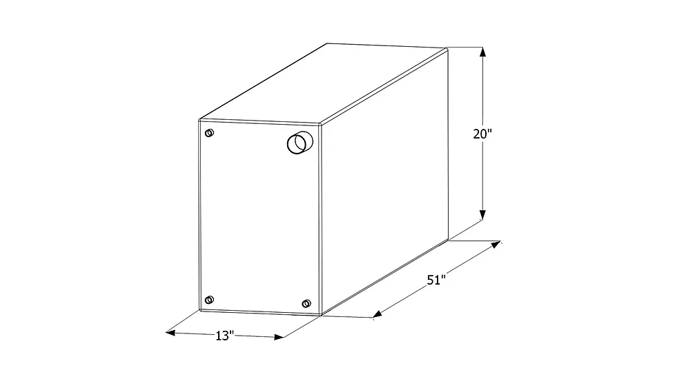 Icon Fresh Water Tank Wt2452