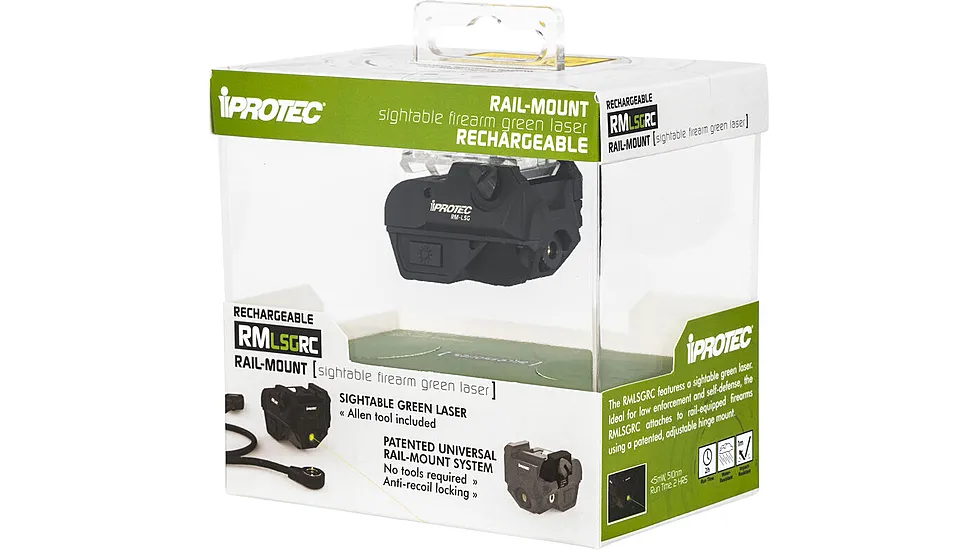 iPROTEC RMSLG Rechargeable Green Laser