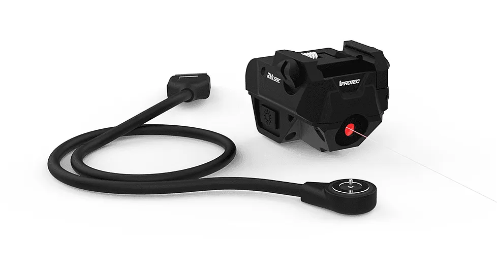 IProtec IPR-SPS-0002 RMLSR RC Rechargeable Red Laser 5mW 650 Nm Wavelength Black