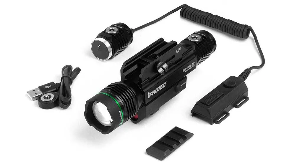 iPROTEC Rechargeable Combo Firearm Light and Laser