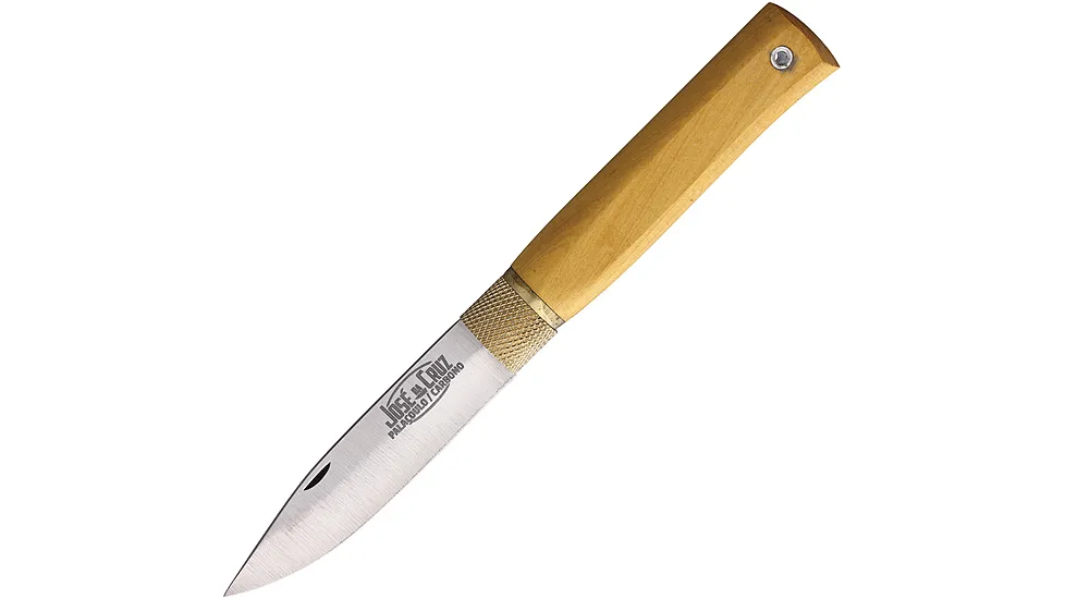 Jose da Cruz Cutelaria Large Boxwood 3.25in Folding Knife