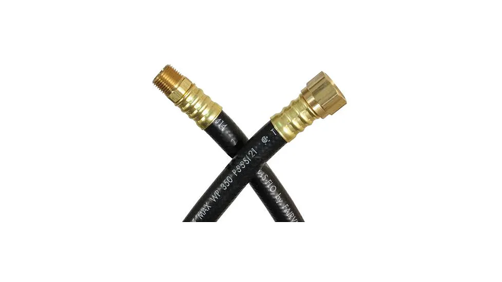 JR Products 3/8" Lp OEM Supply Hose 36" 1/2in.Female Sae Ends x 3/8" MPT