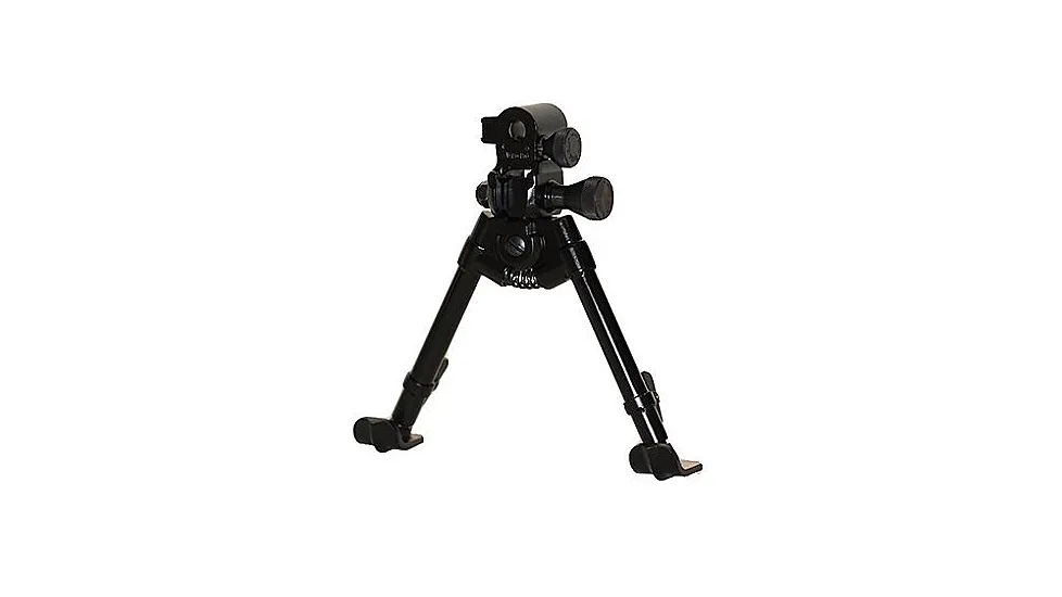 Versa-Pod Model 71 7-9in Prone Bipod w/Ski Feet And Universal Tactical Adaptor