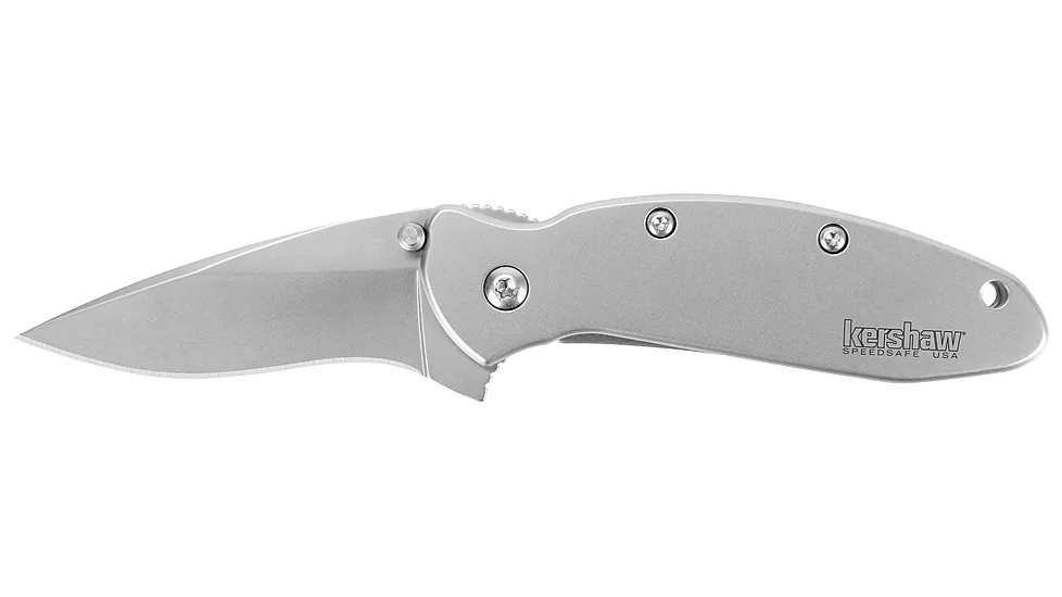 Kershaw Scallion Stainless Assisted Folding Knife by Ken Onion