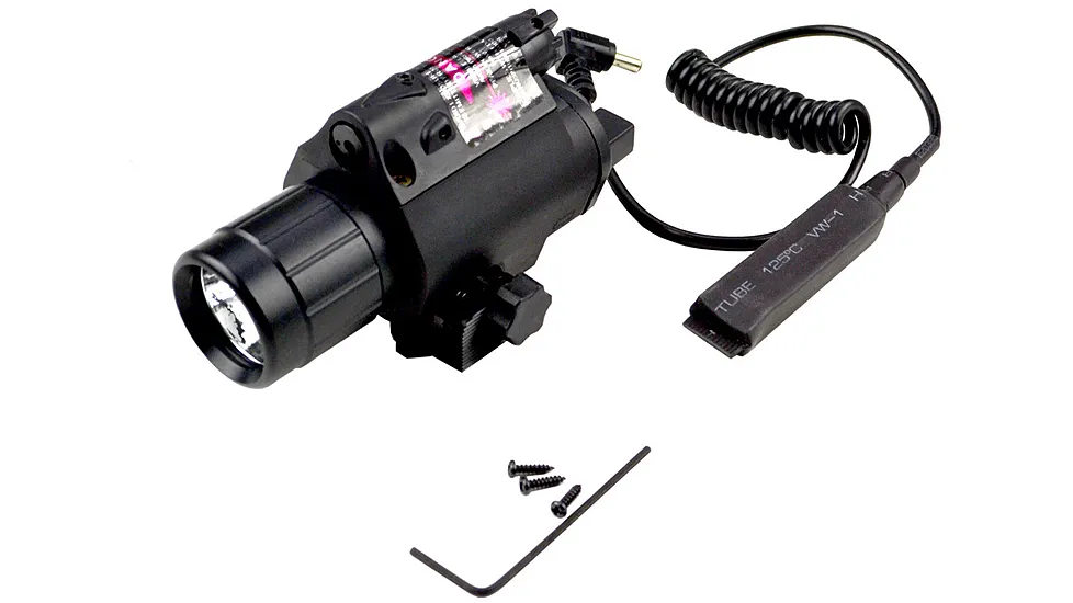 Kexuan Tac Light and Red Laser Sight Combo