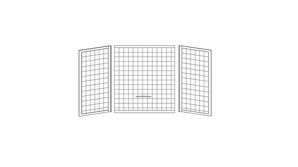 Kinro Composites Three-Piece Shower Pan Surround - 28in x 54in.