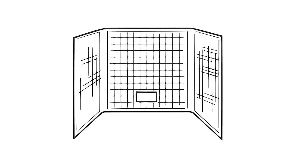 Kinro Composites Uni-Wall One Piece Tub Surround - 40in x 60in.