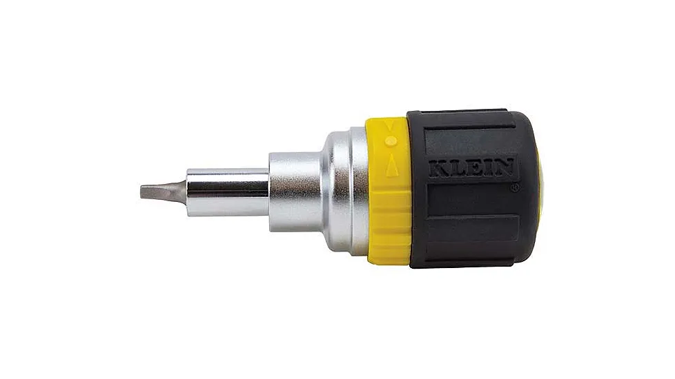 Klein Tools 6in1 Multi-Bit Ratcheting Screwdriver