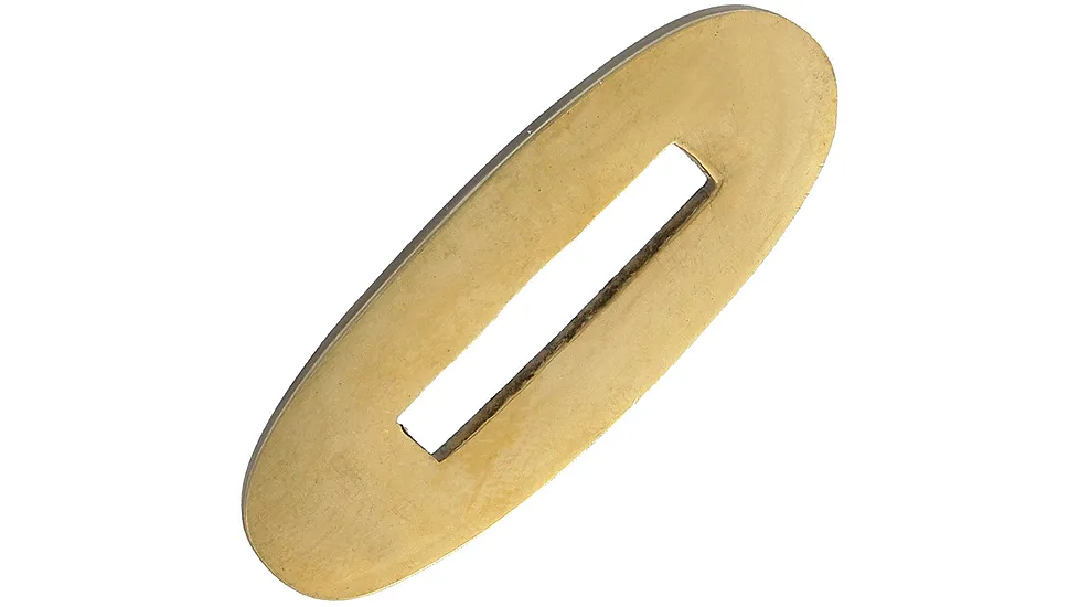 Knifemaking Brass Finger Guard with Brass Construction