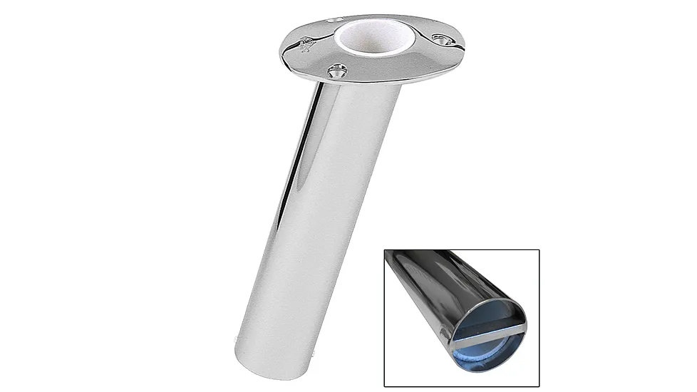 Lee's Tackle 15 Stainless Steel Heavy Duty Bar Pin Rod Holder