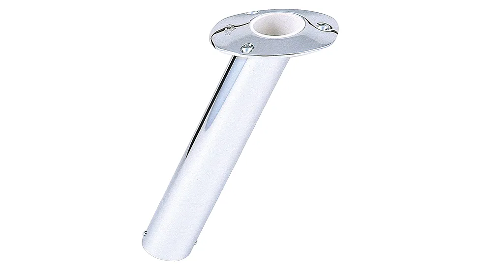 Lee's Tackle 30 Stainless Steel Flush Mount Rod Holder