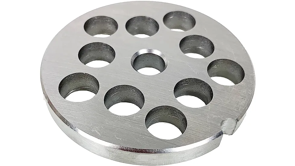 LEM Products #10/12 Grinder Plates 12mm, Salvinox SS