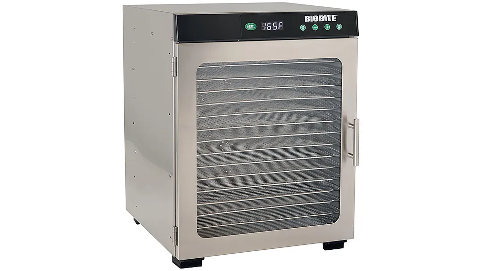 LEM Products BigBite 16-Tray Stainless Steel Dehydrator