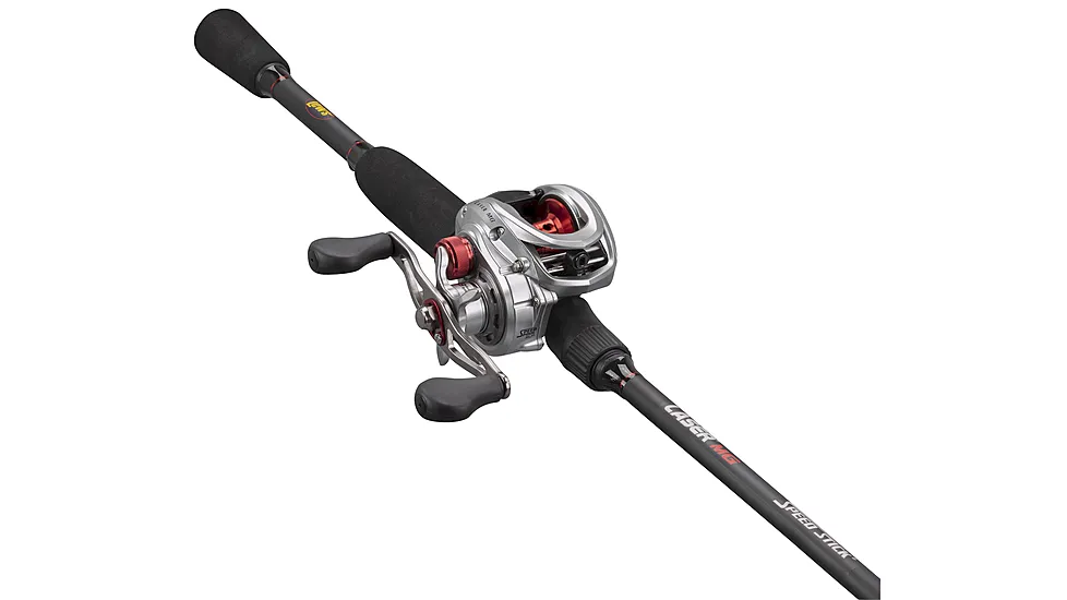 Lew's Laser Mg Speed Spool 6'10in -1 Med Heavy Rh Baitcast Combo 8 Bearing, Rulon Drag System, 6.8-1 30in Rpt