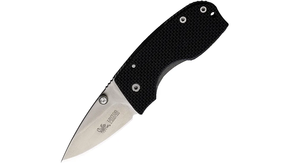 Linton Cutlery Linerlock Black Nylon Folding Knife