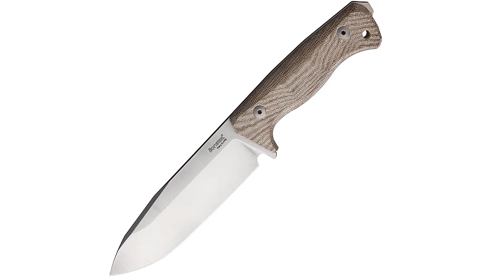 Lionsteel T6 Fixed Blade Natural Micarta