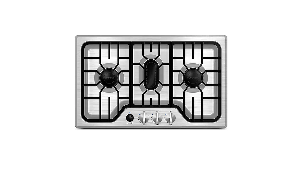 Lippert FGH4ZSA-SS 423818 Stainless Steel Gas Cooktop