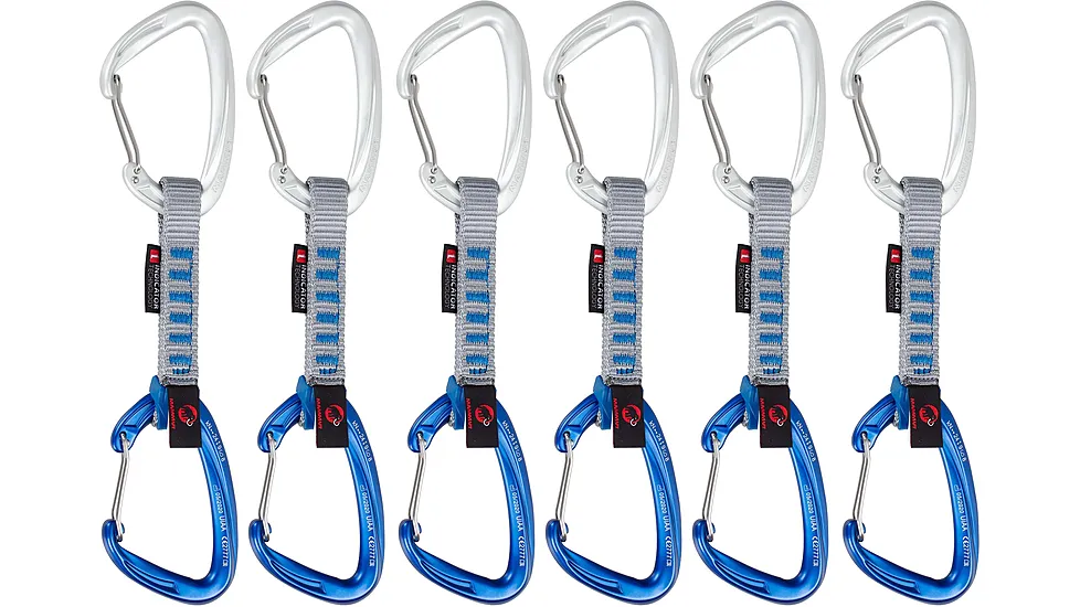 Mammut Crag Wire 10 cm Indicator 6-Pack Quickdraws