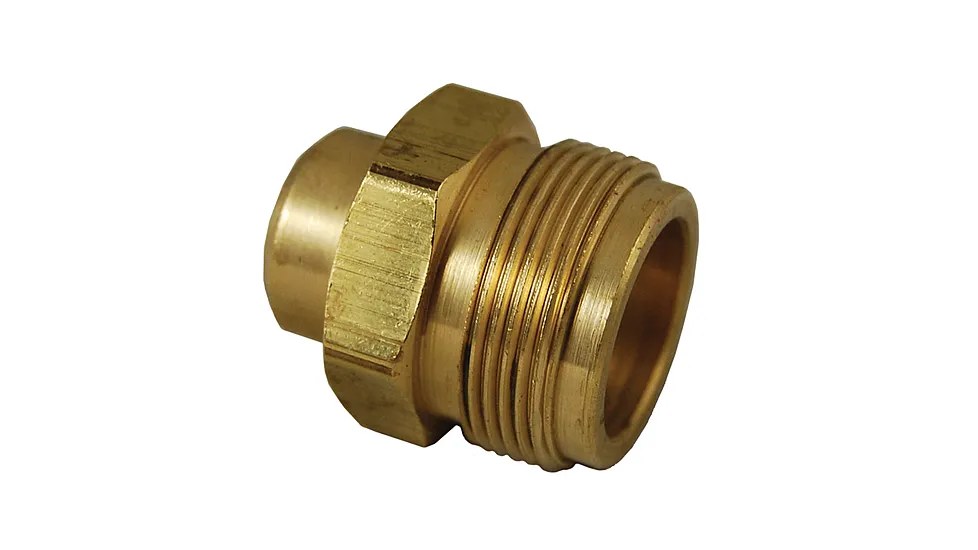 Marshall Excelsior Camp Fitting 1in 20 Male x 1/4" Fnpt With O Ring Assembly