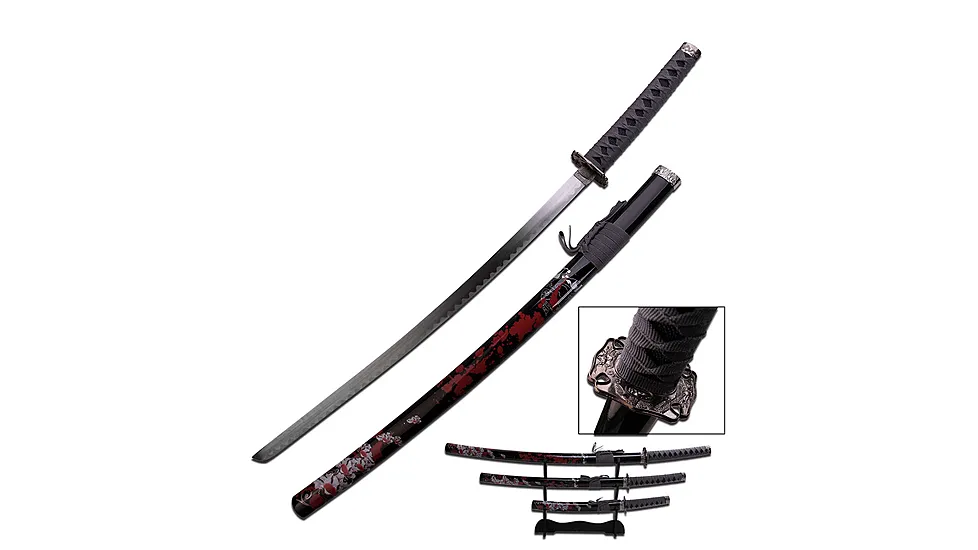 Master Cutlery Sw-78-4 Samurai Katana 40", 31.5", 21.5" Overall